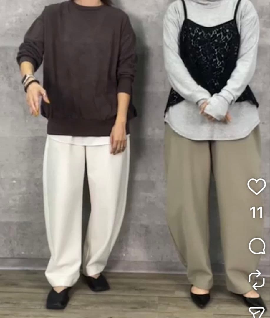 Anna Kerry モロッコパンツ36 ホワイト【新品未使用】タグ付き