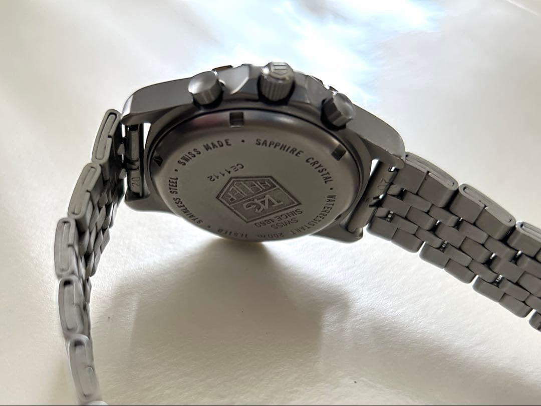 【可動品】タグ・ホイヤー クロノグラフ CE1112 ブラックダイヤル