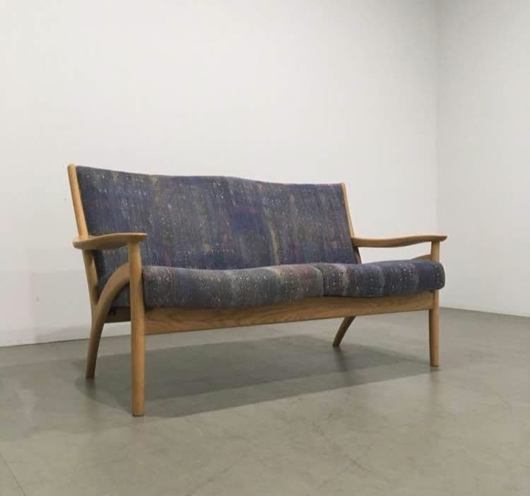 カンディハウス フローレンス 2人掛けソファ 美品