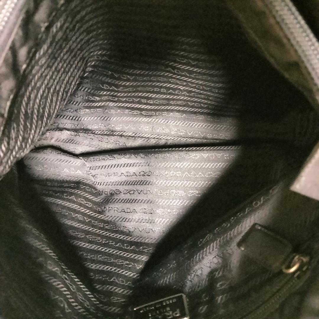 PRADA プラダ トートバッグ ナイロン 黒 ブラック 三角ロゴ