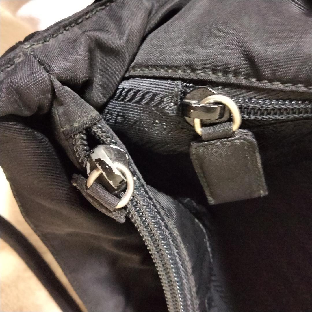 PRADA プラダ トートバッグ ナイロン 黒 ブラック 三角ロゴ
