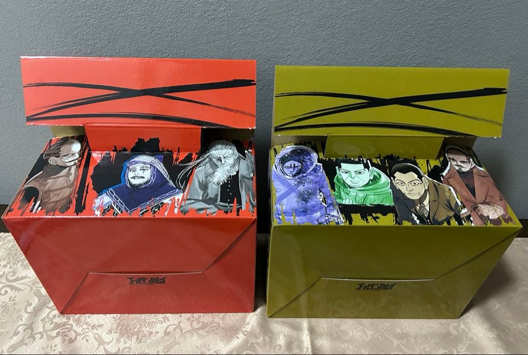 ゴールデンカムイ全巻ピンズセット 本編全巻 全巻収納ボックス