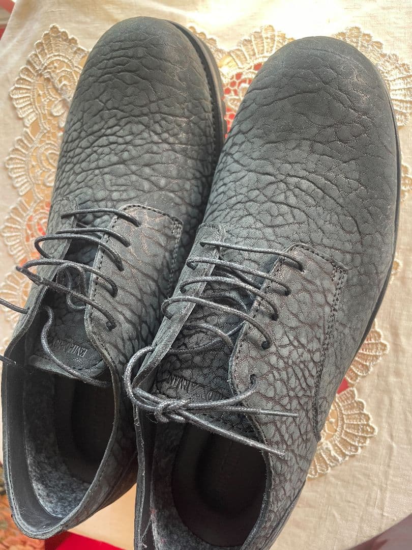 Emporio Armani ブラック ドレスシューズ