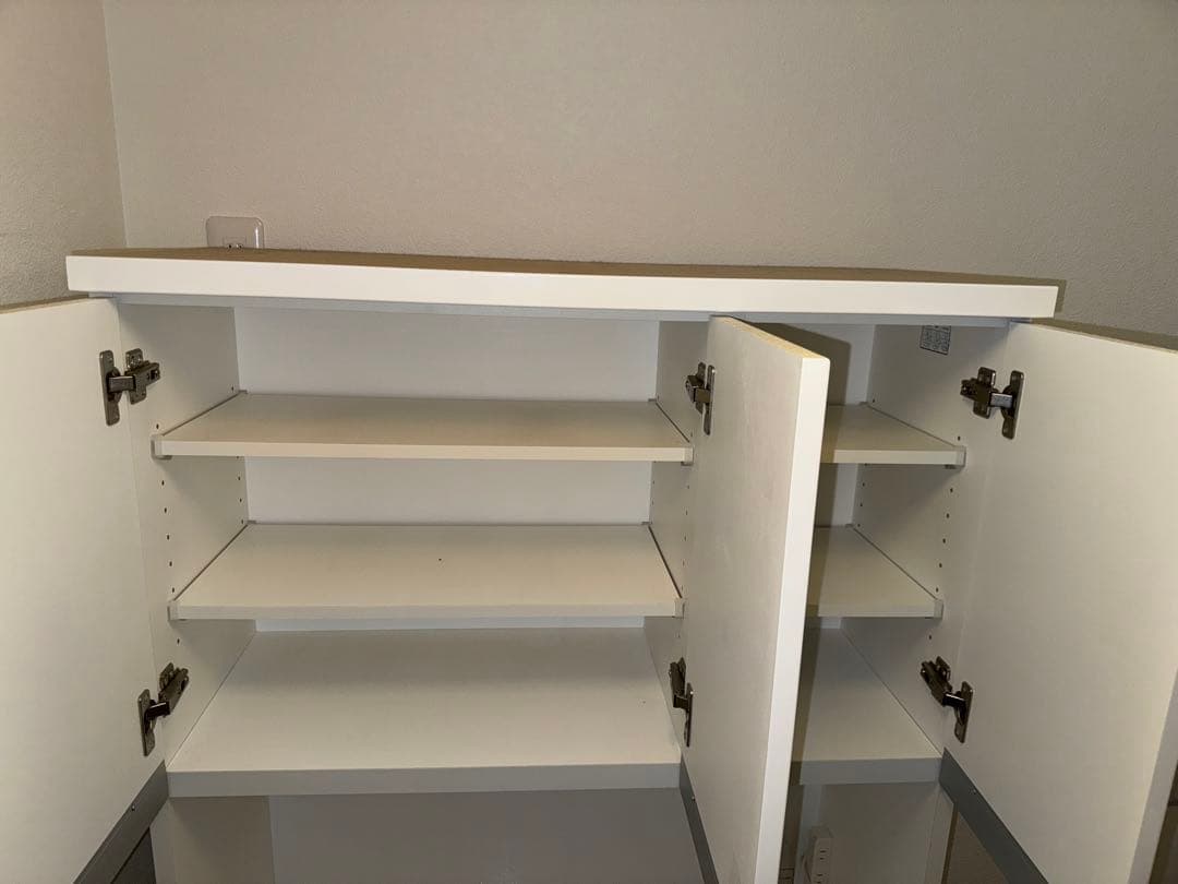 奈良発 ニトリ UPレジューム90 食器棚 ハイタイプ キッチン レンジボード