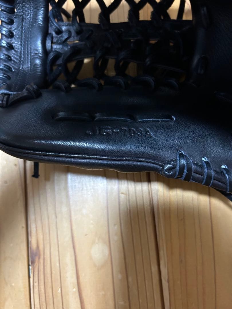 6*3様 【限定】ジュンケイグラブ 硬式 オーダーグラブ 限定色 KARASUブ