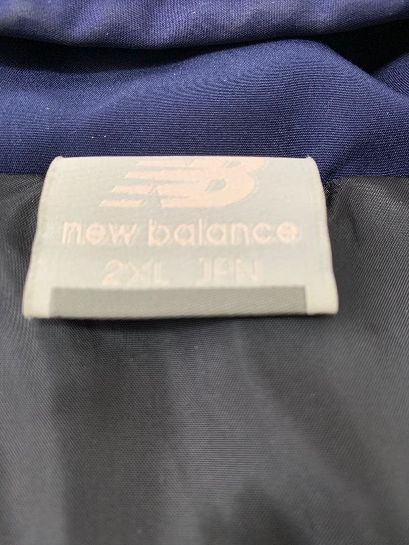 ニューバランス　ベンチコート　2XL ネイビー