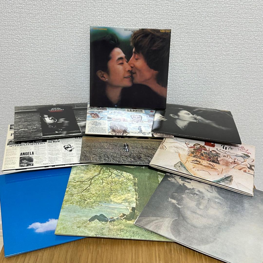 最終値下げ　ジョンレノン　紙ジャケットCD 10アルバム　➕　専用ボックス