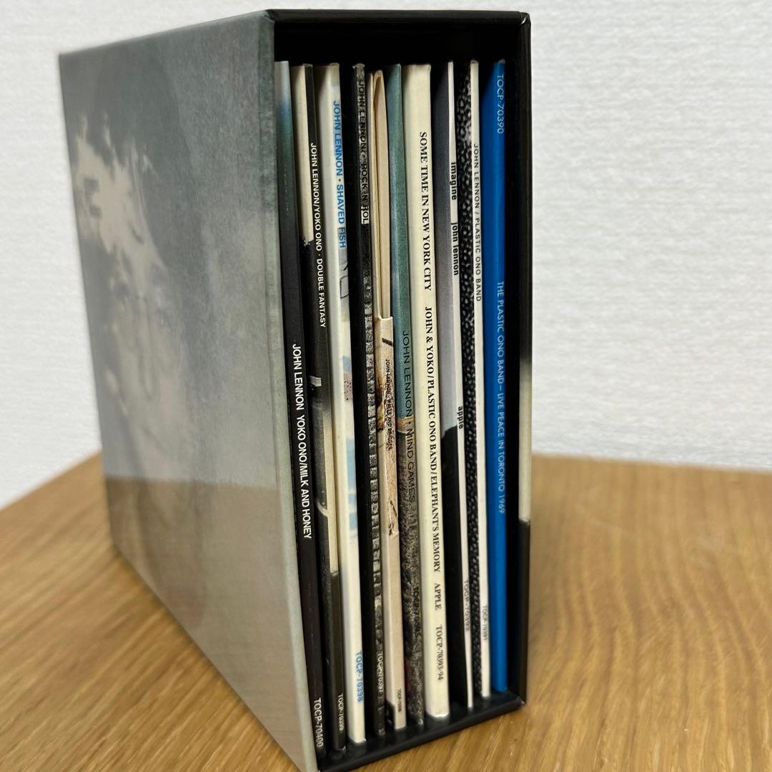 最終値下げ　ジョンレノン　紙ジャケットCD 10アルバム　➕　専用ボックス