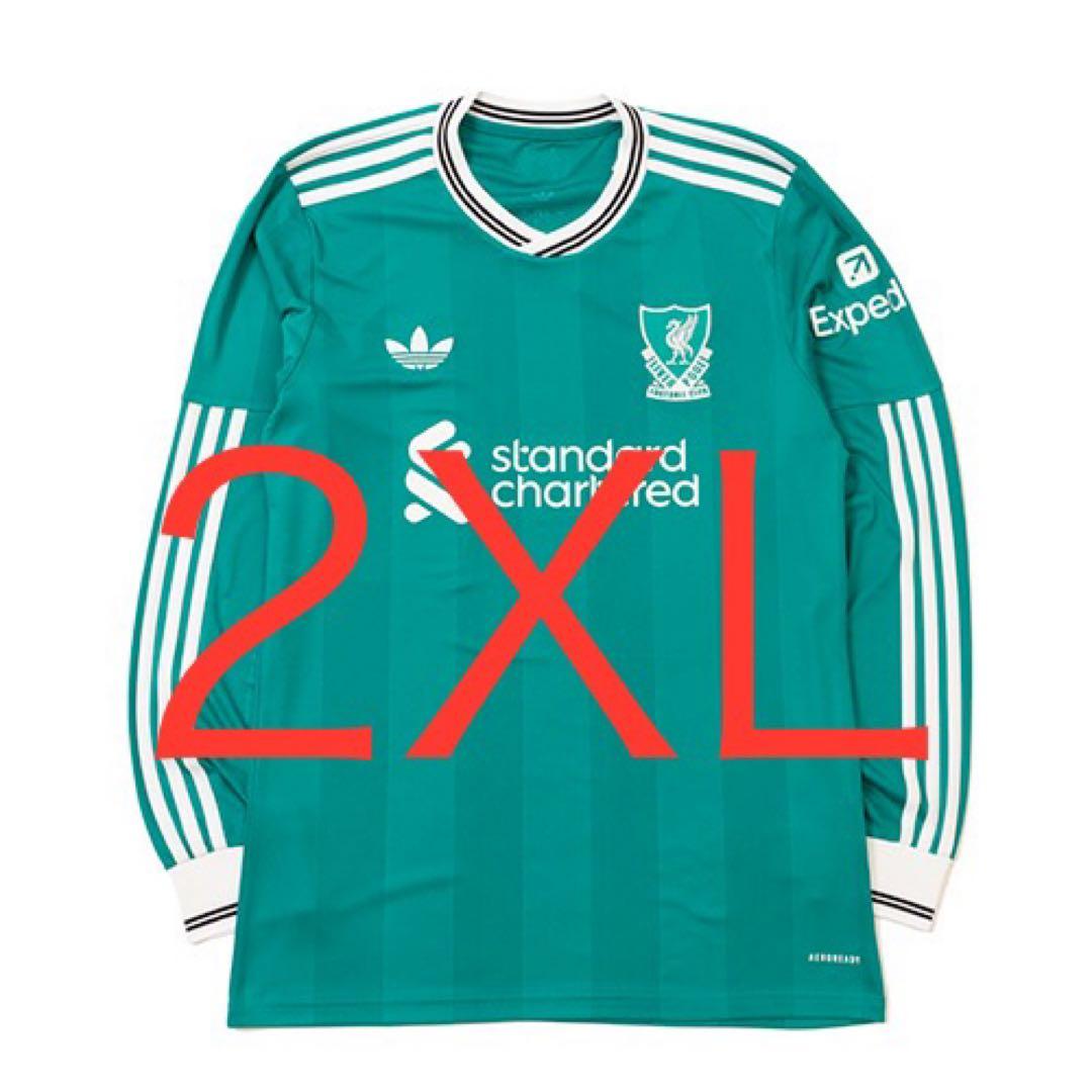 【新品未使用】25-26 リヴァプール 3rd 長袖ユニフォーム 2XL