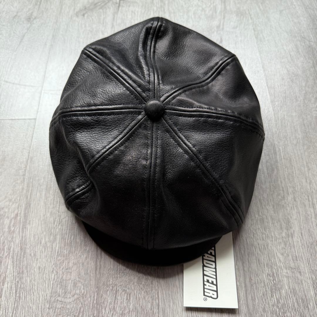 UNLIMITED HEADWEAR レザーキャスケット