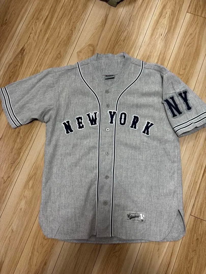 NY Yankees ヴィンテージ ゲームシャツ