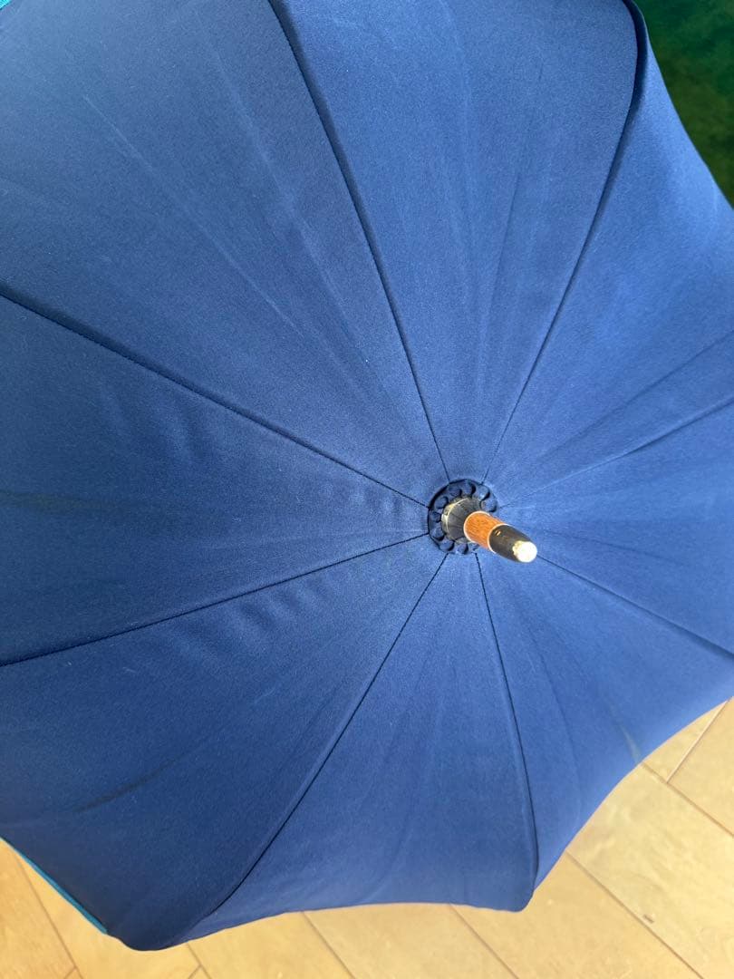 untule 日傘 長傘　バイカラー