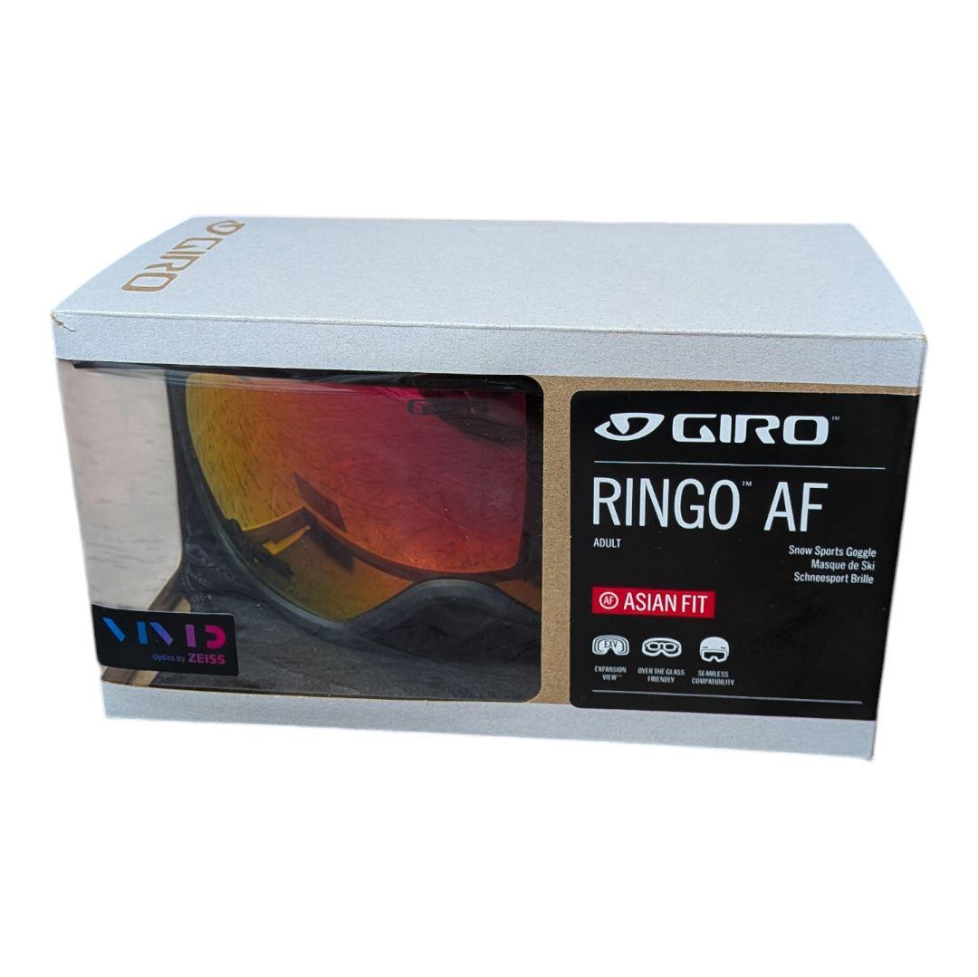 【ほぼ新品】GIRO ジロ RINGO AF ゴーグル アジアンフィット