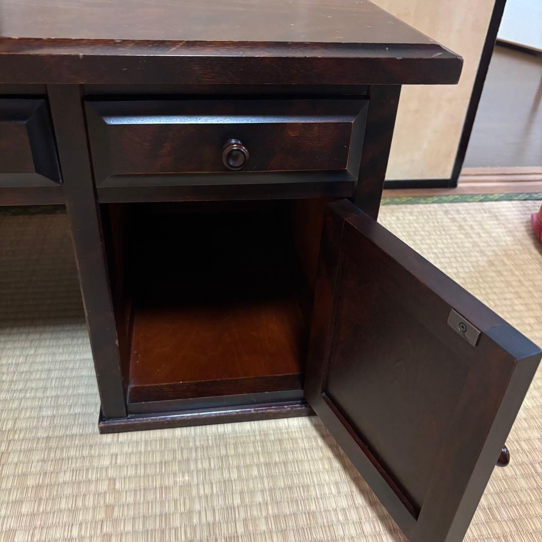 【最終価格】北海道民藝家具　書斎　文机　アンティーク　テーブル　ローテーブル