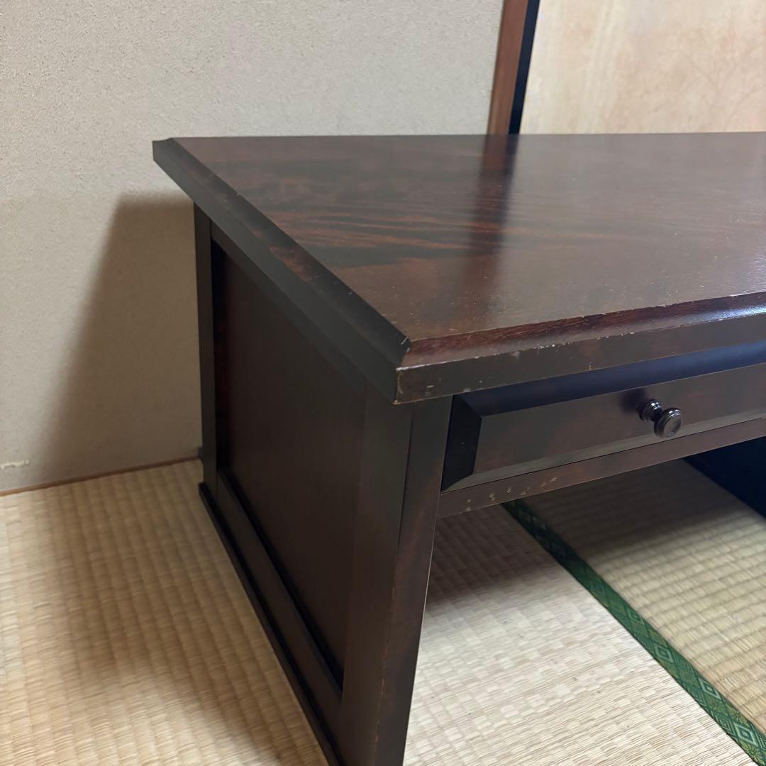 【最終価格】北海道民藝家具　書斎　文机　アンティーク　テーブル　ローテーブル