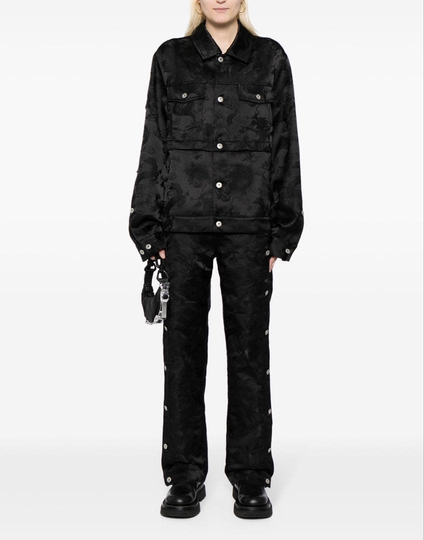 Feng Chen WangDragon ジャカードパンツ size xs