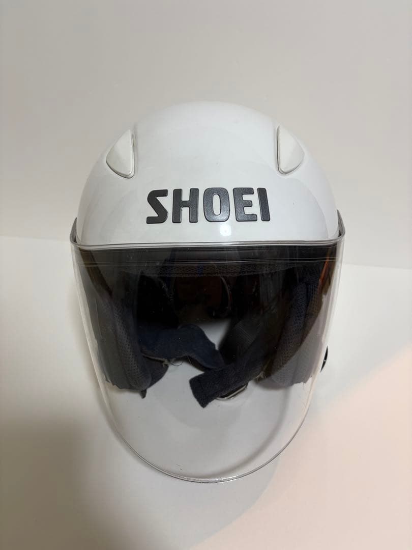 SHOEI J-STREAM 2012 ジェットヘルメット Lサイズ ホワイト