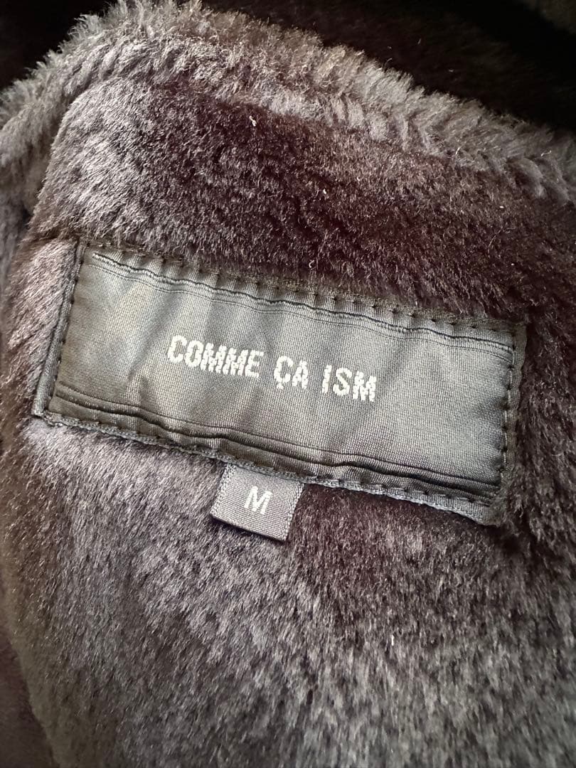 ジャケット・アウター black color mouton short jacket