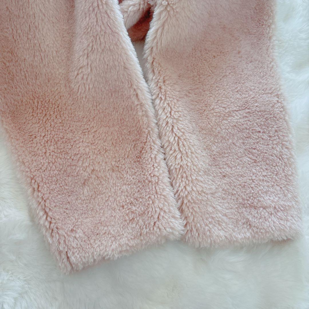 【新品未使用】LAULEN B3 ボアジャケット スタンドカラーファーコート M