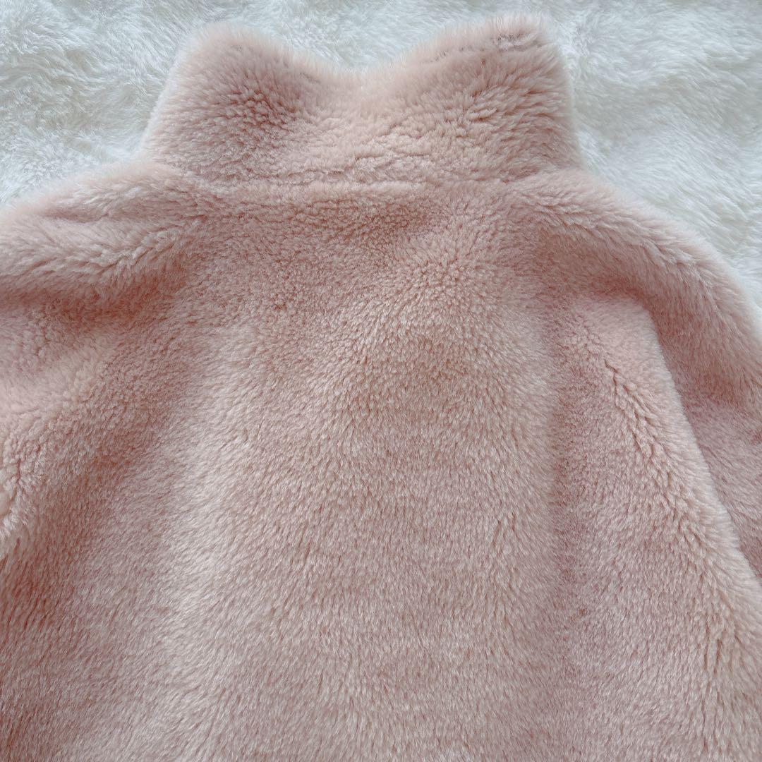 【新品未使用】LAULEN B3 ボアジャケット スタンドカラーファーコート M