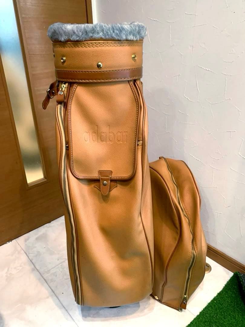 良品　高級モデル　アダバット　キャディバッグ　シューズケース　メンズレディース