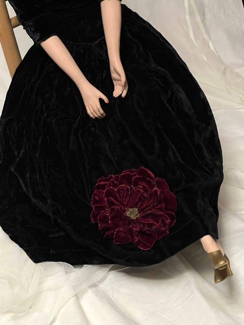 ブドワールドール　アンティークドール サロンドール　アールデコ　入手困難