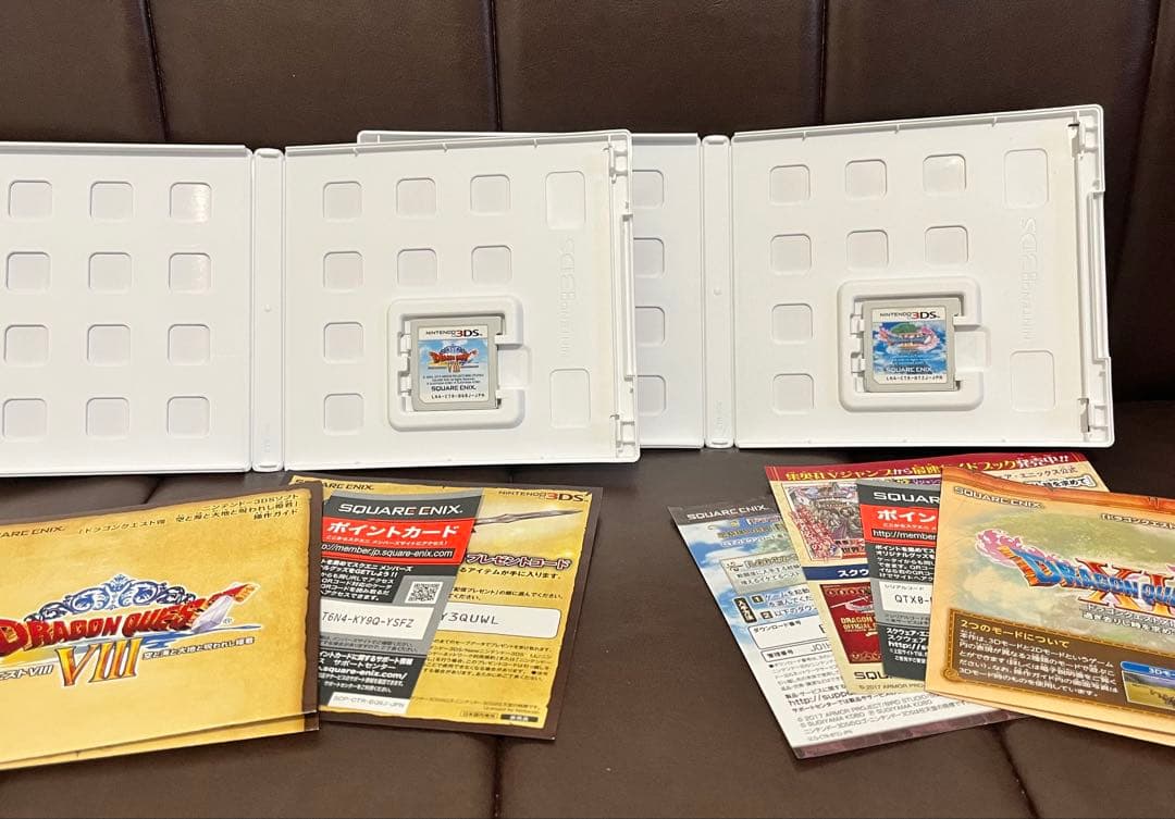 3DS DSドラゴンクエストIV VI IX Ⅶ Ⅷ Ⅺ 6本　箱説明書付き