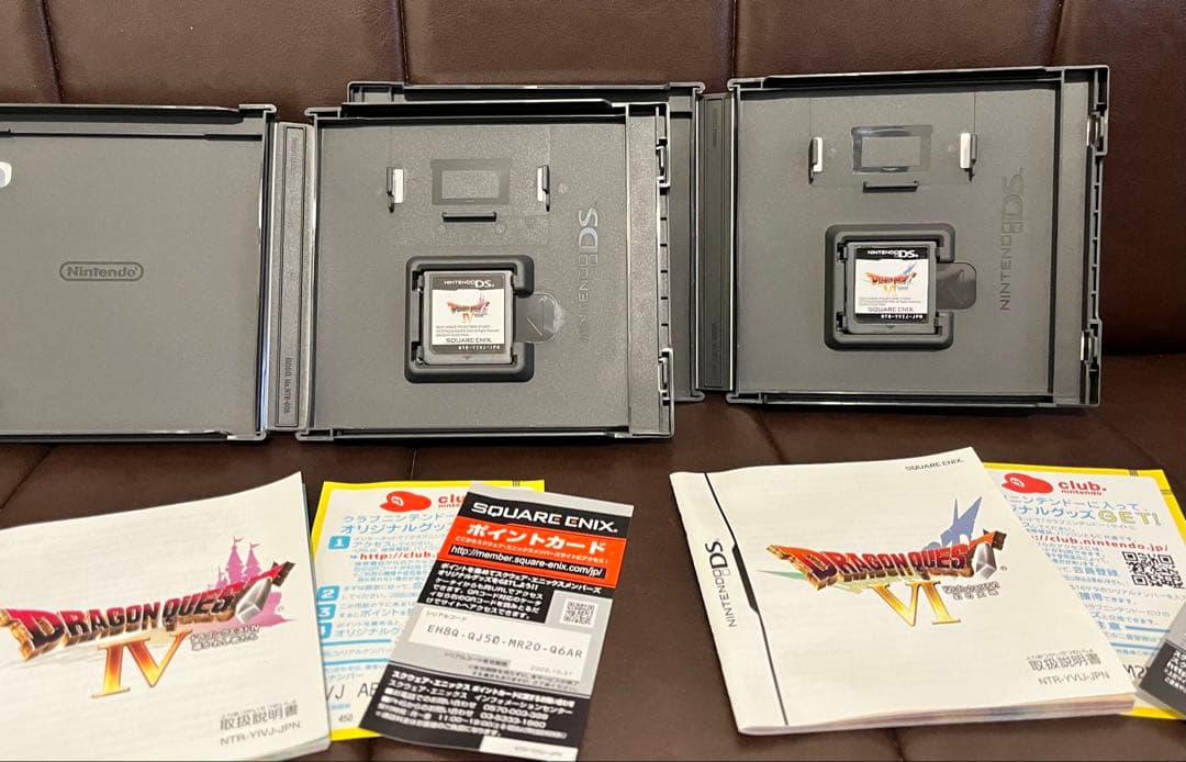 3DS DSドラゴンクエストIV VI IX Ⅶ Ⅷ Ⅺ 6本　箱説明書付き