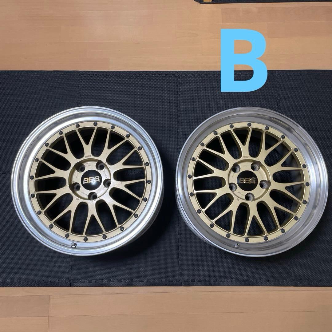 BBS LM 18インチ 9.5J+38 LM115 2本セット送料込み B