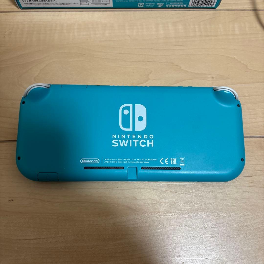 Nintendo Switch Lite ターコイズ　SDカード付き
