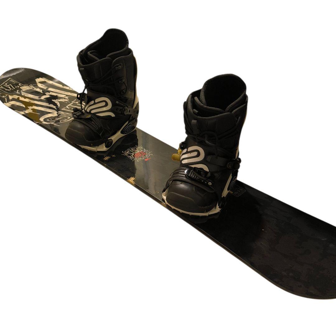 メンズ スノーボード 4点セット SALOMON 151cm XDS 初心者