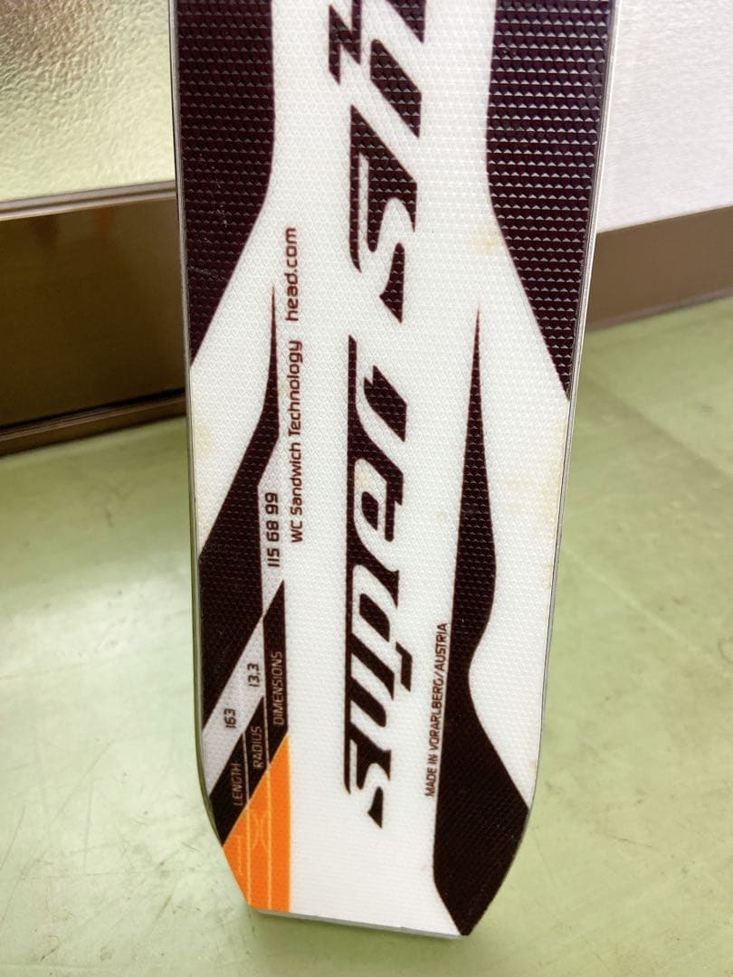 ♪ HEAD Supershape スキー板　ストック4本セット　まとめ売り