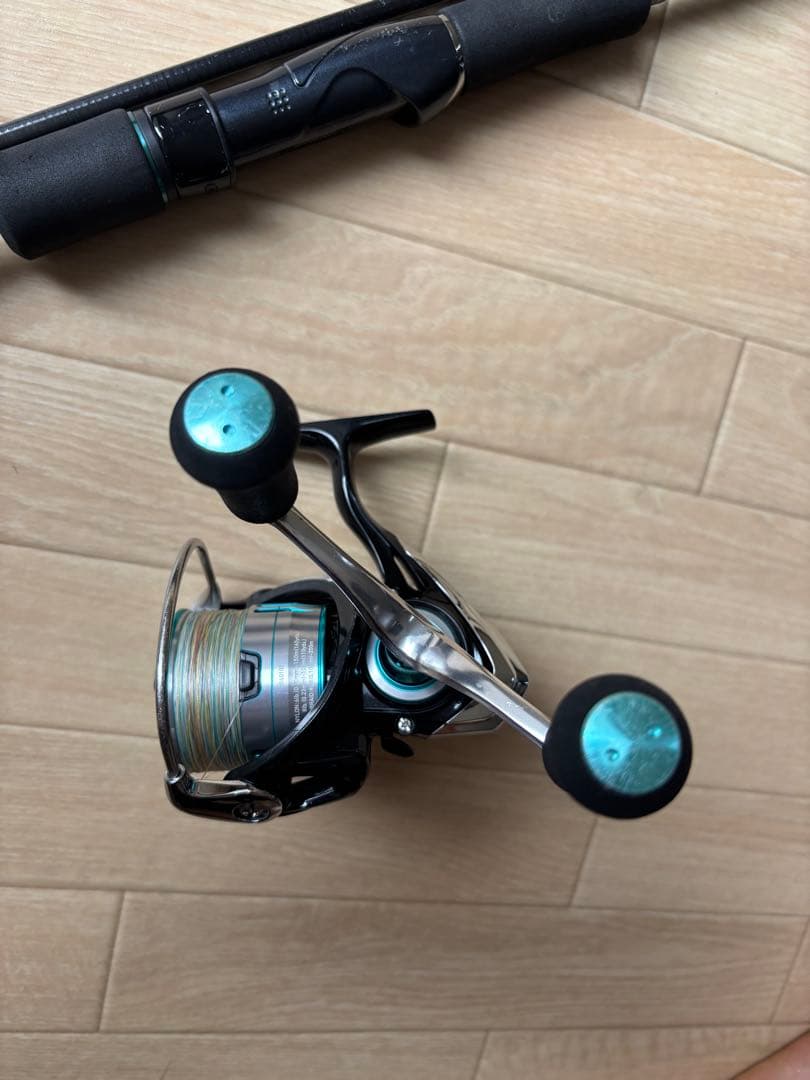 ダイワ　エメラルダス　リール＋ロッドセット