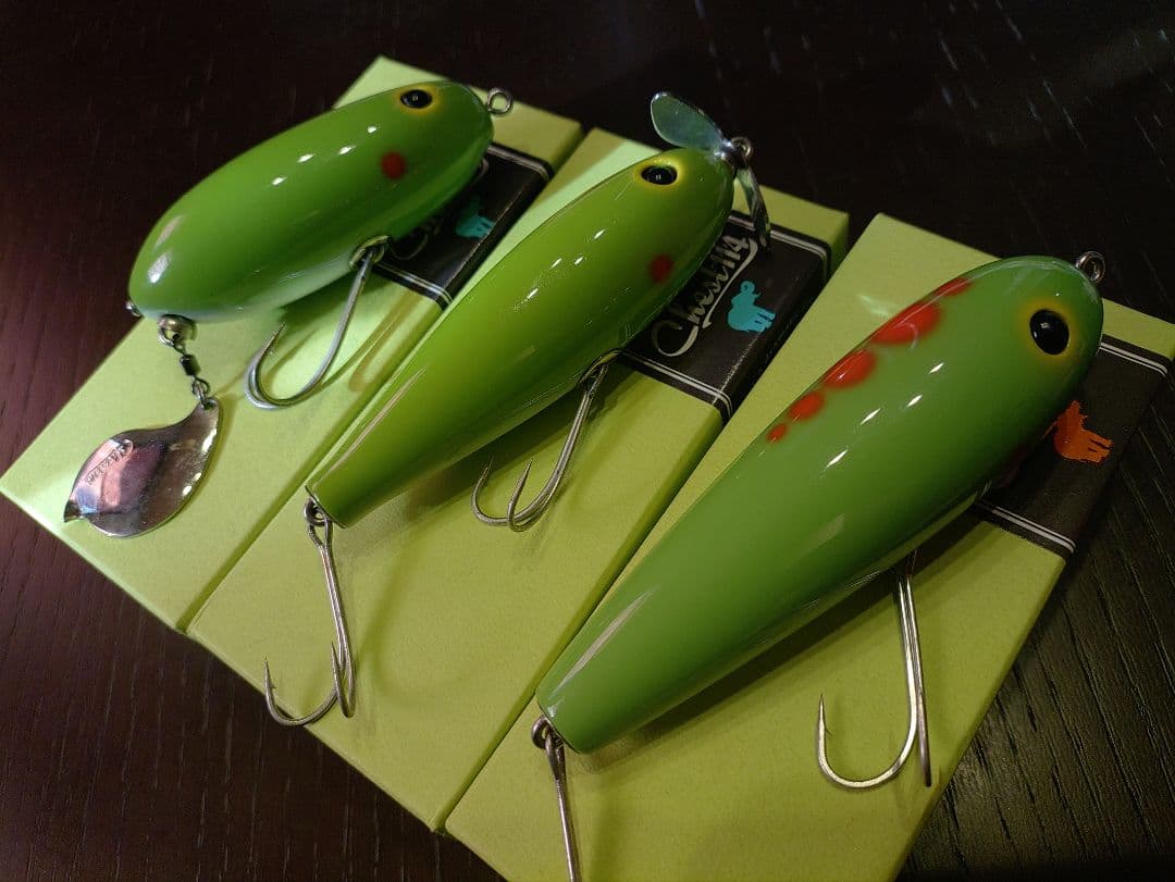 チェスト114chest114ジェリーミノーJrアイビージャック116美品セット