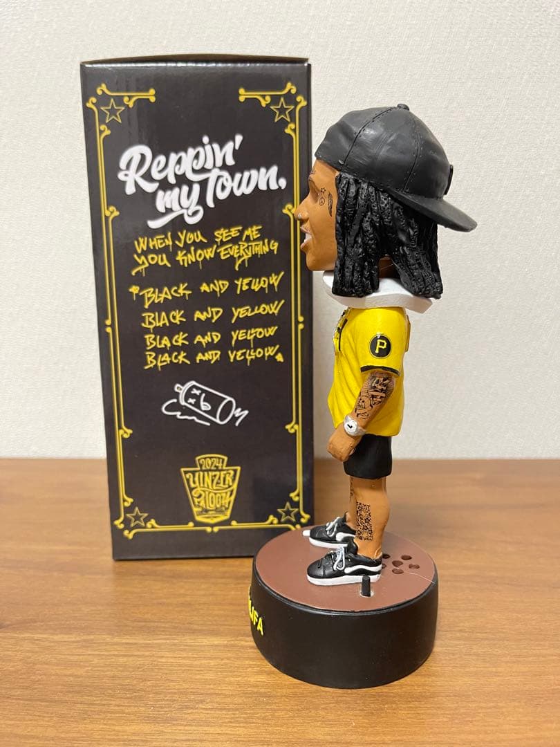 新品未使用　Wiz Khalifa ウィズカリファ　ボブルヘッド　パイレーツ