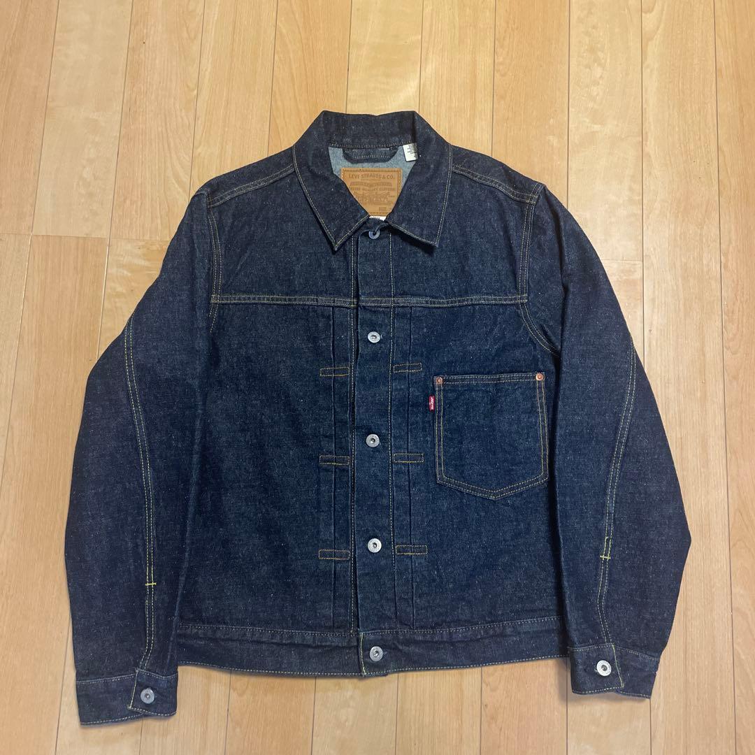 正月限定値下リーバイス TYPE I デニムジャケッWORN IN 赤耳