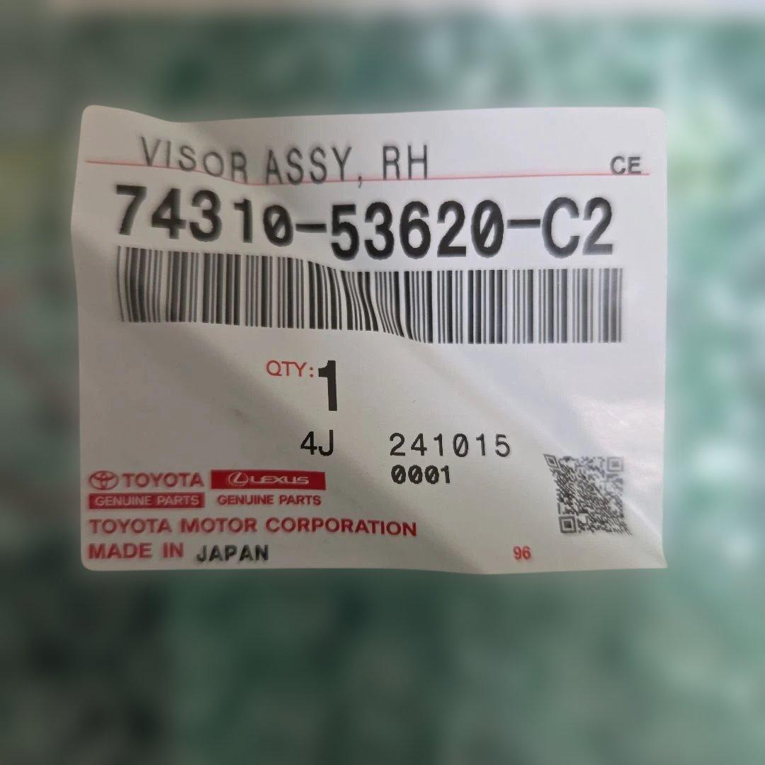 レクサスIS用バイザーセット　GRヤリス