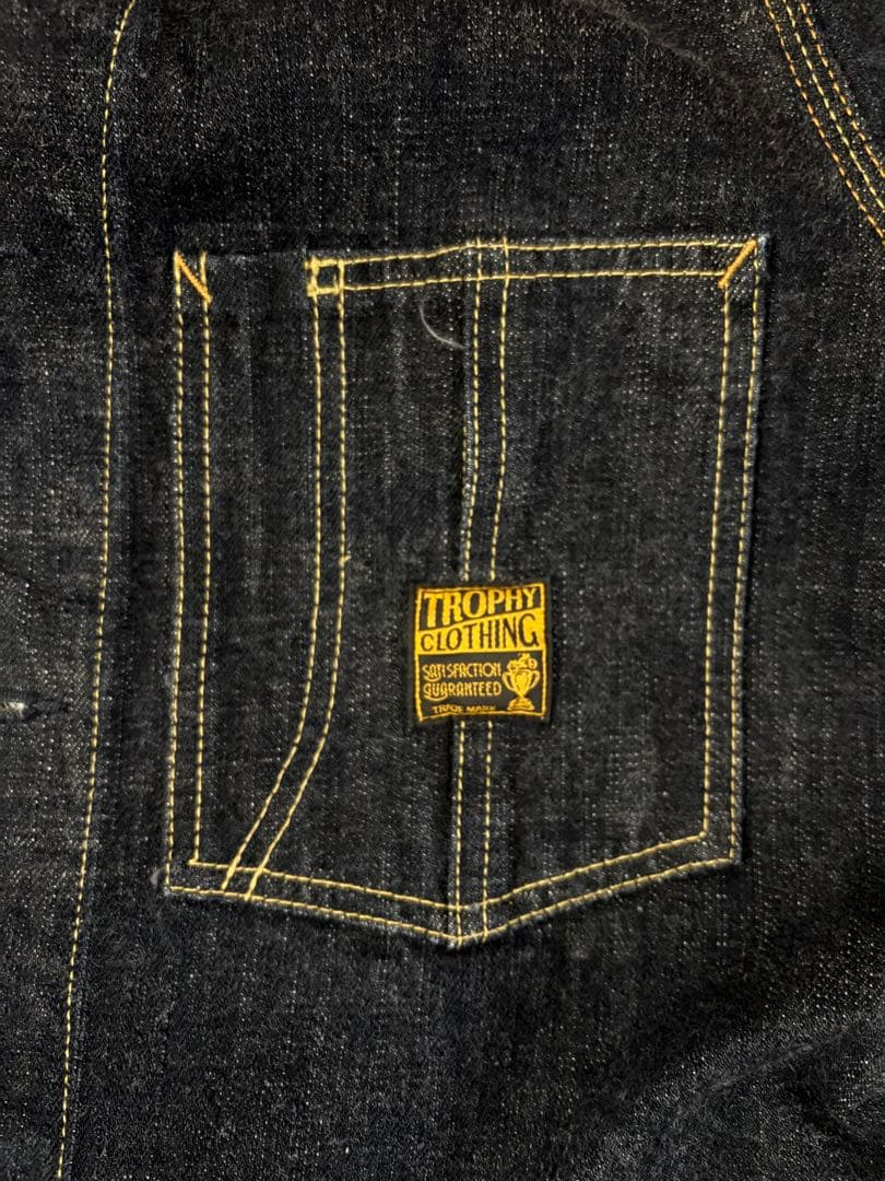 銀輪旅人Trophy Clothing ダートデニムカバーオール