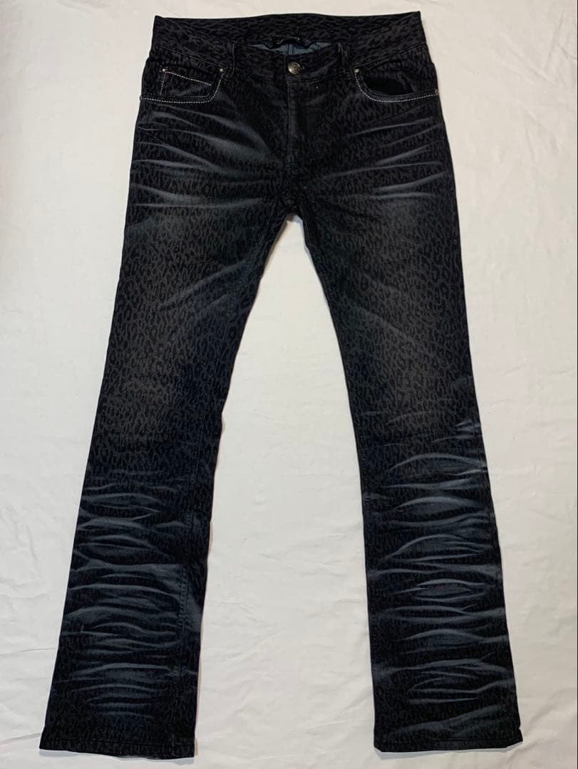 パンツ WILD PARTY leopard design pants