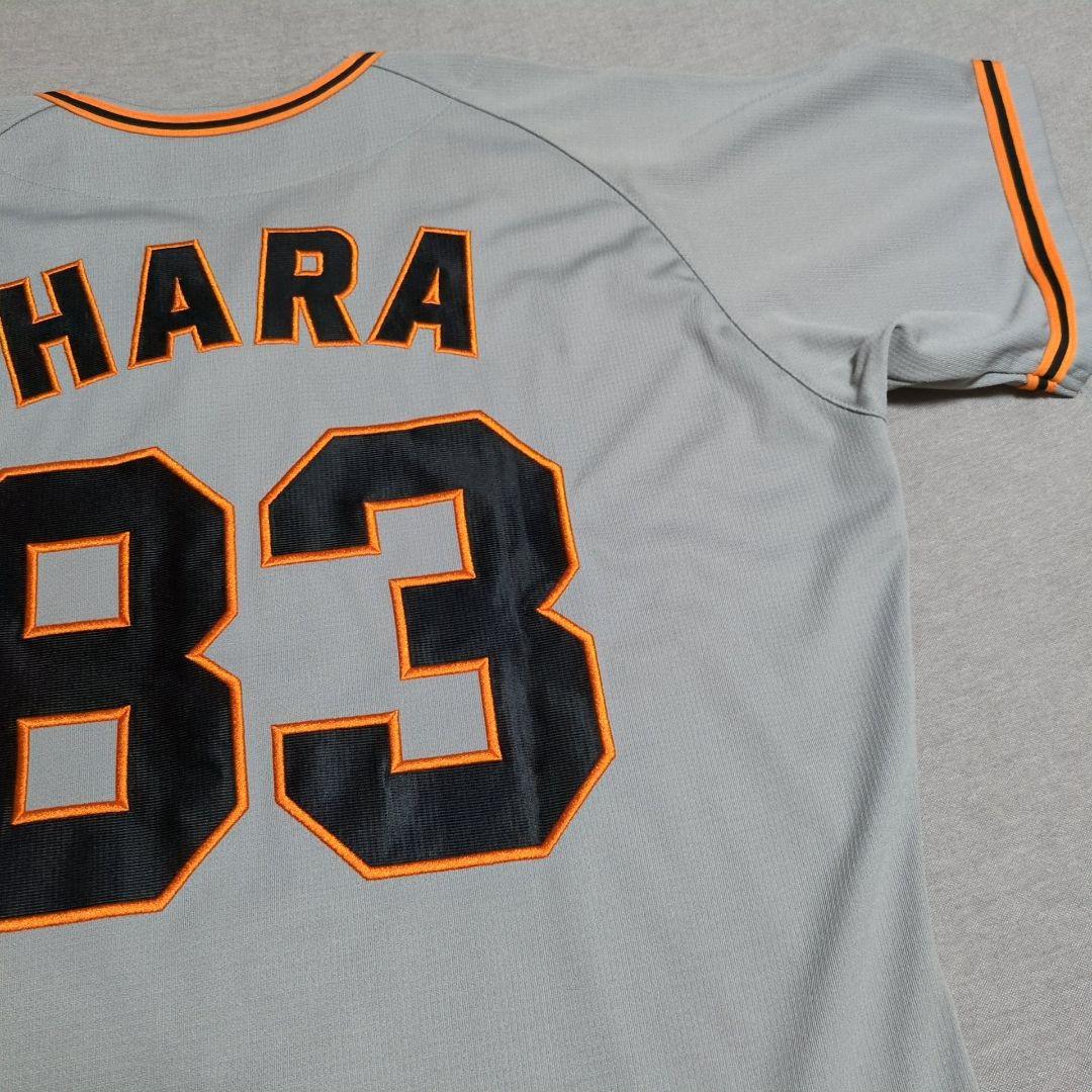 読売ジャイアンツ 巨人 原辰徳 ミズノ 刺繍 ビジター ユニフォーム М