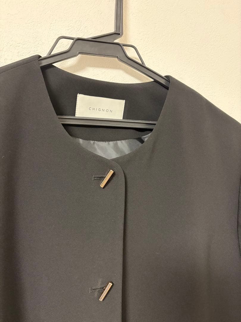 ⭕️フレアジャケット CHIGNON シャンドゥラローズ　シャンドラローズ リレン