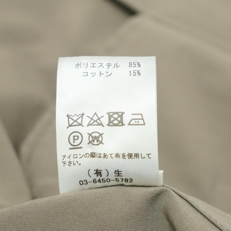 VACHEMENT アノラックコート 撥水 ドルマンスリーブ ハーフジップ