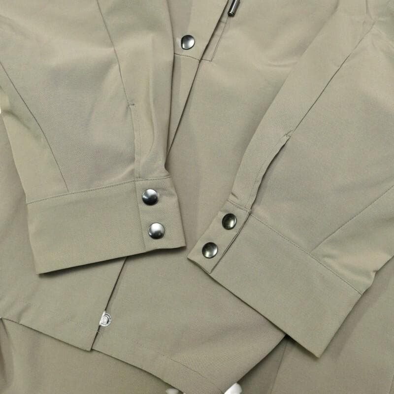 VACHEMENT アノラックコート 撥水 ドルマンスリーブ ハーフジップ