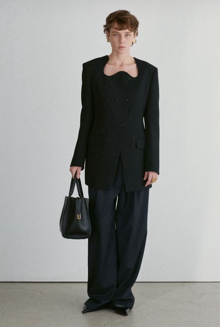 神崎恵さん私物♡Recto レクト　カーブネックジャケット　韓国　パクミニョン