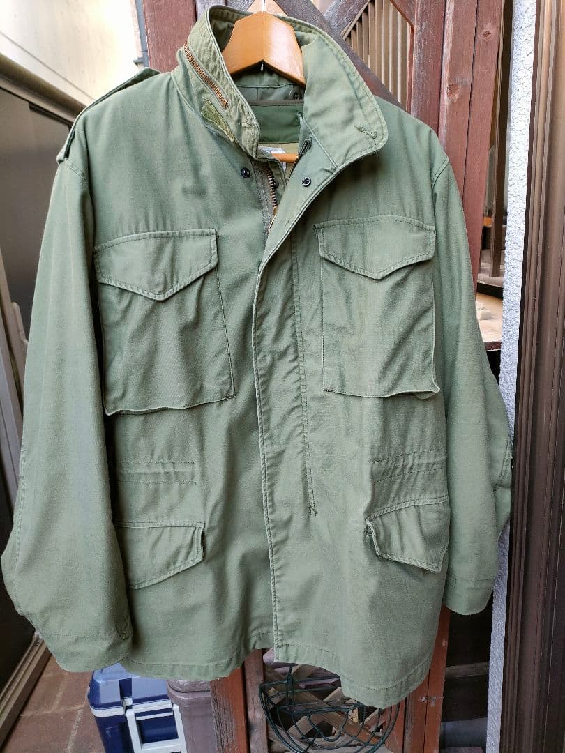 M-65 80〜90s ALPHA社製 USA製 S/R 実物同規格 極美品