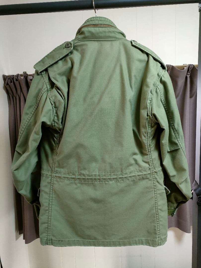 M-65 80〜90s ALPHA社製 USA製 S/R 実物同規格 極美品