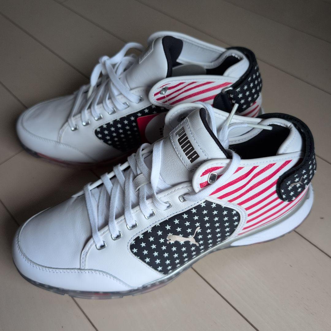 Puma ゴルフシューズ アメリカ国旗デザイン