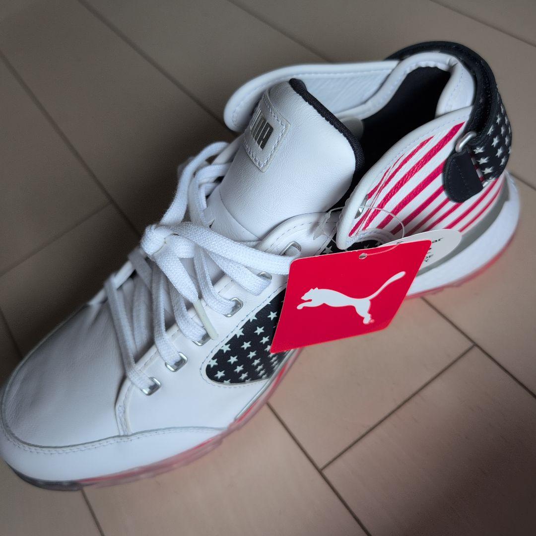 Puma ゴルフシューズ アメリカ国旗デザイン