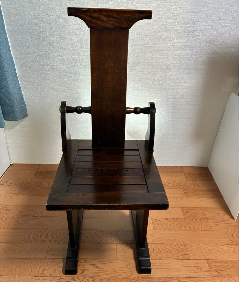ダイニングチェア　椅子　レトロ　木製イス　チェア