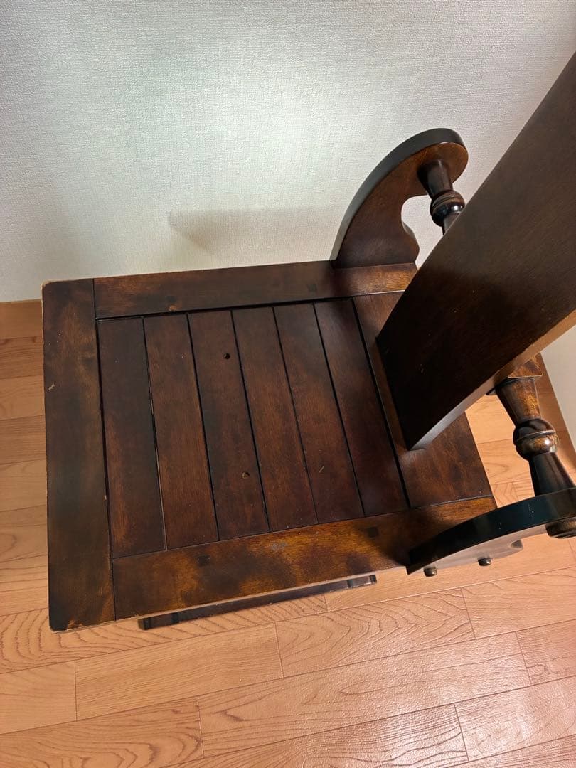 ダイニングチェア　椅子　レトロ　木製イス　チェア